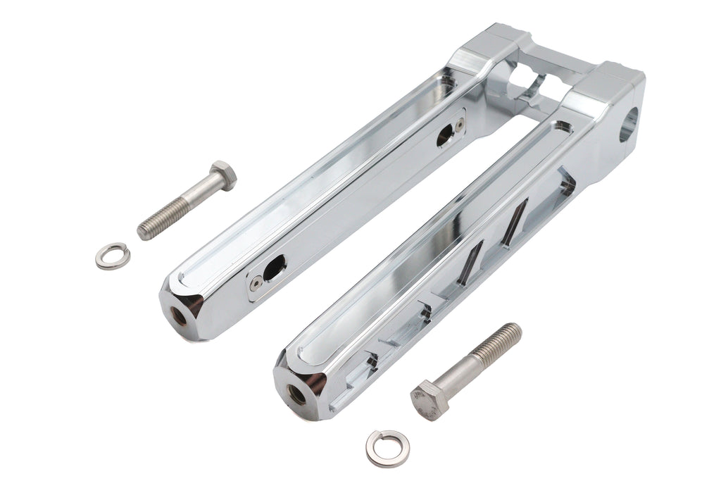 Wyatt Gatling 12 inch Pirate Style Riser Set Chrome