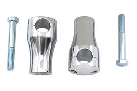 3 inch Solid Billet Riser Set Chrome