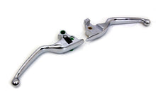 Load image into Gallery viewer, Contour Hand Lever Set Chrome