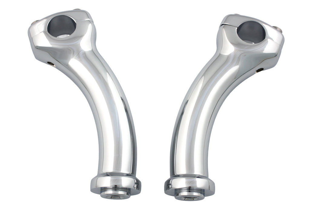 5-3/4 inch Fatty Pullback Riser Kit Chrome