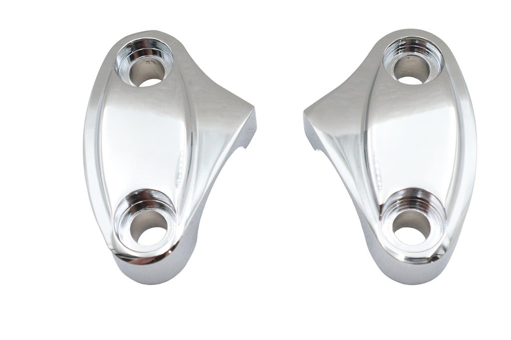 Top Riser Clamp Set Chrome
