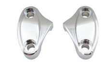 Load image into Gallery viewer, Top Riser Clamp Set Chrome