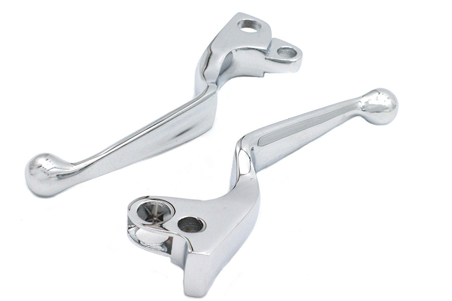 Chrome Wide Hand Lever Set