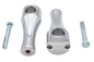 5 inch Solid Billet Chrome Riser Set