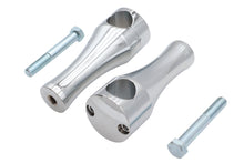 Load image into Gallery viewer, 5 inch Solid Billet Chrome Riser Set