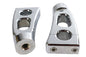 4-1/4 inch Switchback Chrome Riser Set