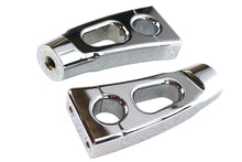 Load image into Gallery viewer, 4-1/4 inch Switchback Chrome Riser Set