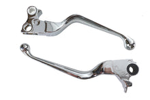 Load image into Gallery viewer, Chrome V-Cut Hand Lever Set