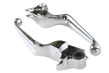 Load image into Gallery viewer, Chrome V-Cut Hand Lever Set