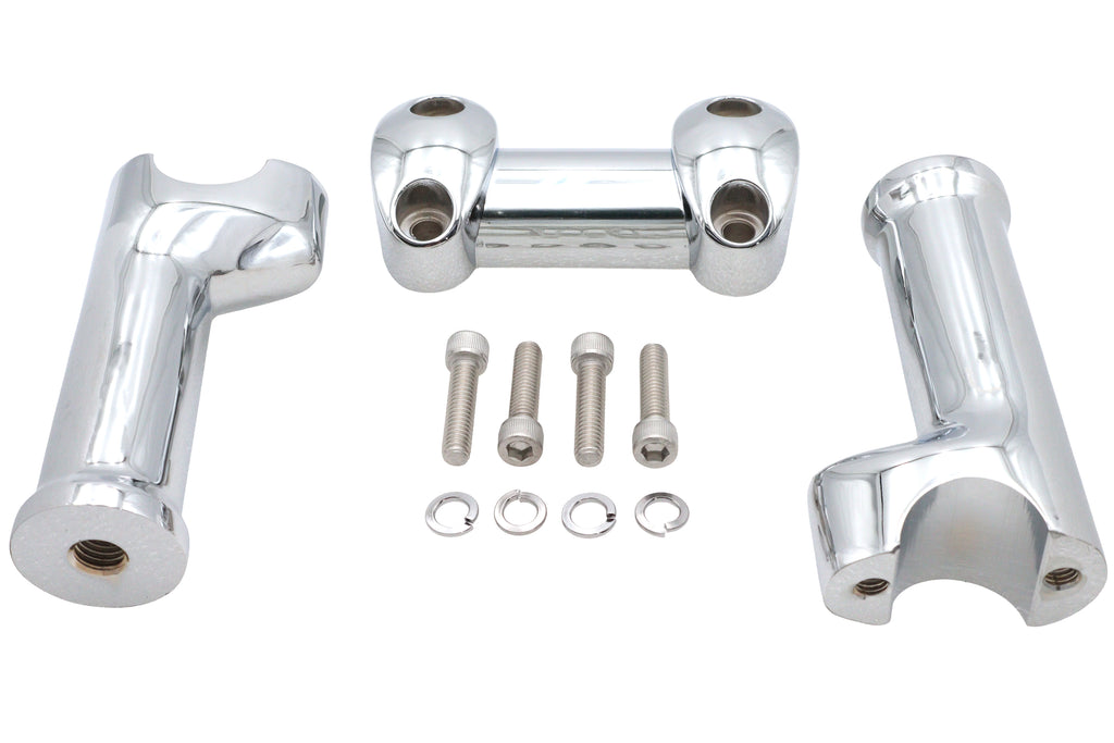 Chrome 5 inch Fat Riser Kit