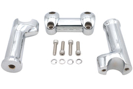 Chrome 5 inch Fat Riser Kit