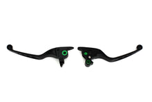 Load image into Gallery viewer, Black Drilled Hand Lever Set