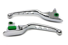 Load image into Gallery viewer, Chrome Drilled Hand Lever Set
