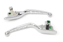 Load image into Gallery viewer, Chrome Drilled Hand Lever Set