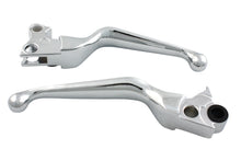 Load image into Gallery viewer, Chrome V-Cut Hand Lever Set
