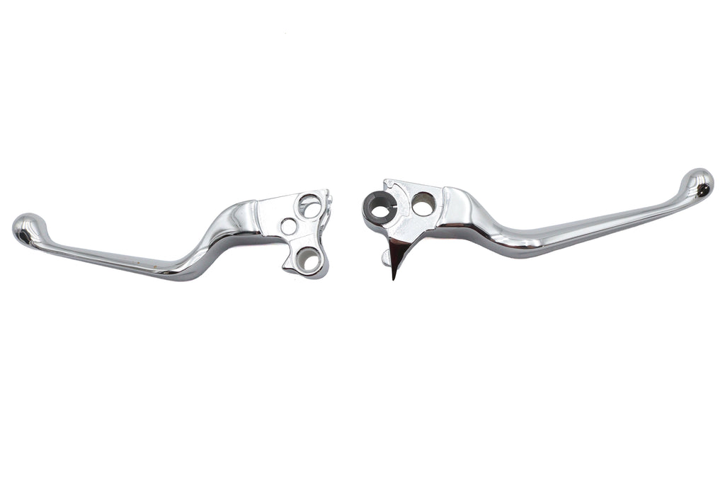 Chrome V-Cut Hand Lever Set