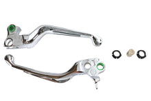 Load image into Gallery viewer, Chrome Slotted Hand Lever Set