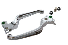 Load image into Gallery viewer, Chrome Slotted Hand Lever Set