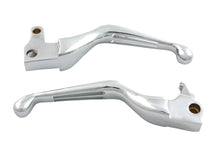 Load image into Gallery viewer, Chrome Slotted Hand Lever Set