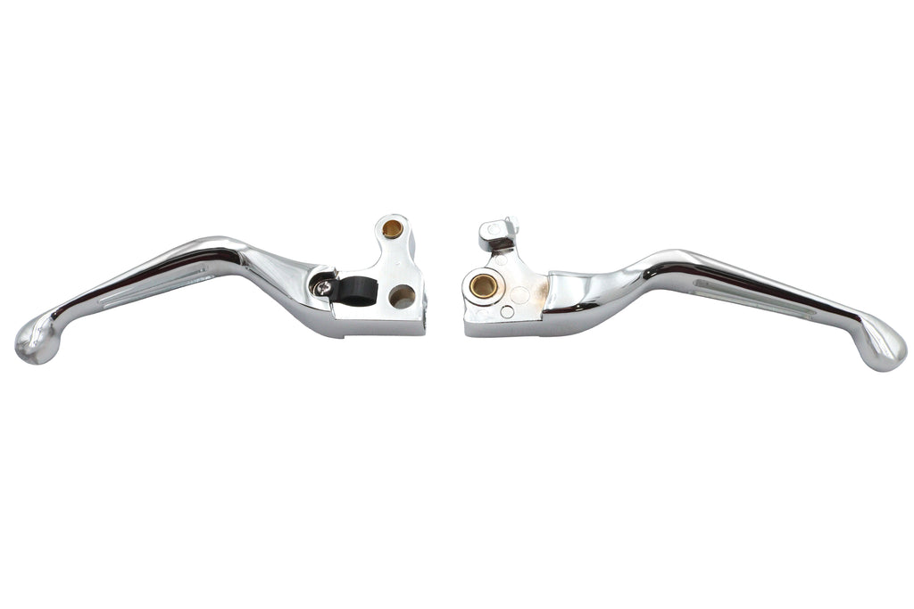 Chrome Slotted Hand Lever Set