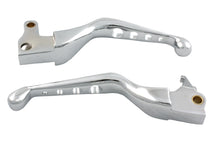 Load image into Gallery viewer, Chrome Drilled Hand Lever Set