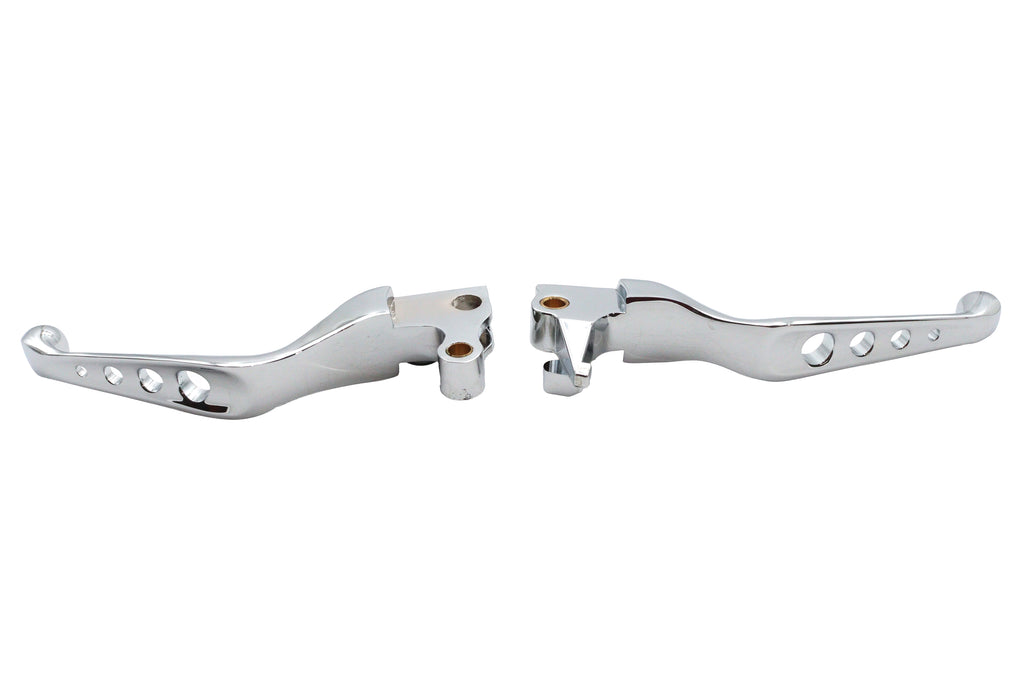 Chrome Drilled Hand Lever Set