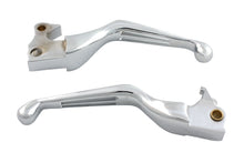 Load image into Gallery viewer, Chrome Slotted Hand Lever Set