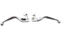 Load image into Gallery viewer, Chrome Slotted Hand Lever Set