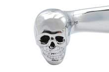 Load image into Gallery viewer, Chrome Contour Hand Lever Set with Skull Ends