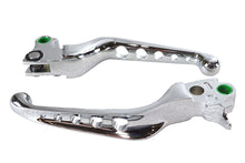 Load image into Gallery viewer, Chrome Drilled Hand Lever Set