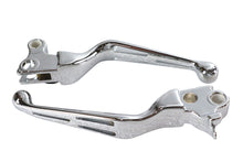 Load image into Gallery viewer, Chrome Slotted Hand Lever Set