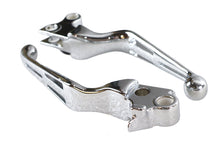 Load image into Gallery viewer, Chrome Slotted Hand Lever Set