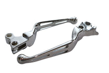 Load image into Gallery viewer, Chrome Slotted Hand Lever Set