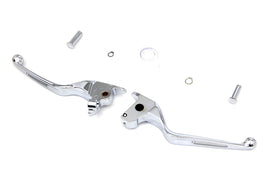 Chrome Vortex Hand Lever Set