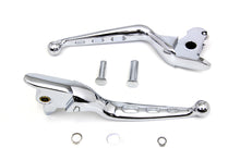 Load image into Gallery viewer, Chrome Drilled Hand Lever Set