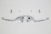 Load image into Gallery viewer, Chrome Drilled Hand Lever Set