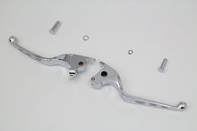 Load image into Gallery viewer, Chrome Drilled Hand Lever Set