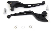 Load image into Gallery viewer, Black Drilled Hand Lever Set