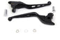 Black Drilled Hand Lever Set