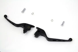 Black Drilled Hand Lever Set