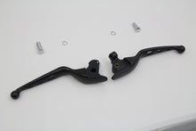 Load image into Gallery viewer, Black Drilled Hand Lever Set