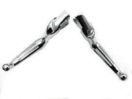 Chrome Slotted Hand Lever Set