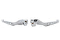 Chrome Drilled Hand Lever Set