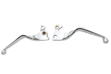 Load image into Gallery viewer, Chrome Drilled Hand Lever Set