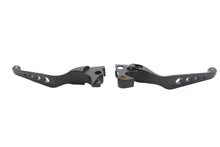 Load image into Gallery viewer, Black Drilled Hand Lever Set