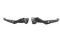 Black Drilled Hand Lever Set