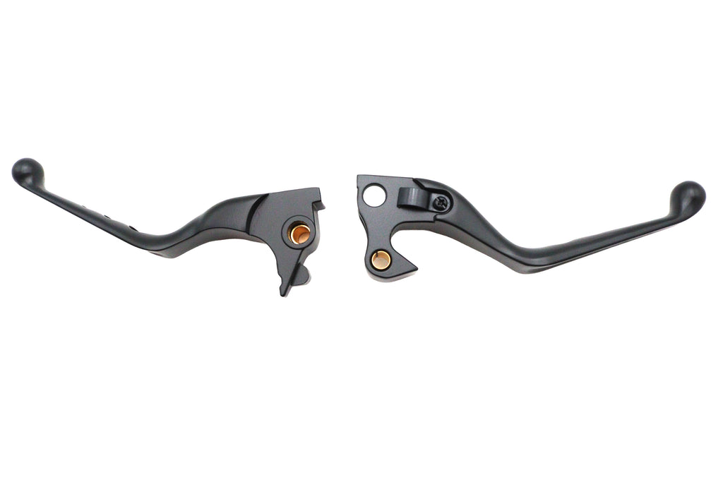 Black Drilled Hand Lever Set