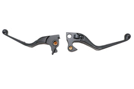 Black Drilled Hand Lever Set