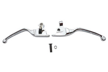 Load image into Gallery viewer, Chrome Slotted Hand Lever Set