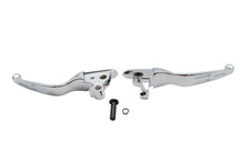 Load image into Gallery viewer, Chrome Slotted Hand Lever Set